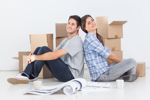 Residential moving day in Waterloo with loading support