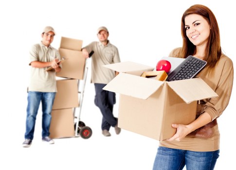 Professional movers assisting with a home or office move in Waterloo