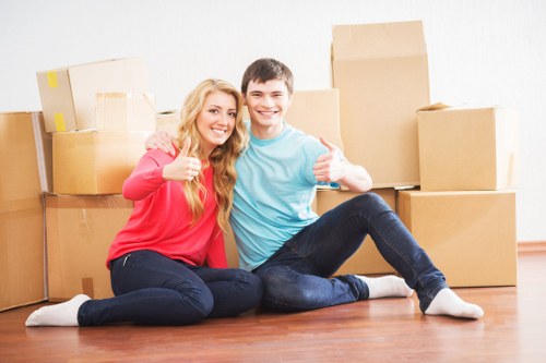 Customer booking and quotation details for a moving service